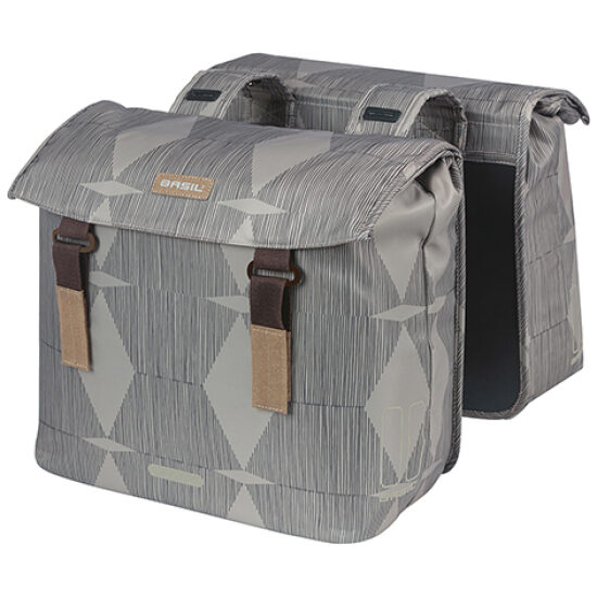 Basil TAS BAS DUBBEL ELEGANCE UB Chateau Taupe