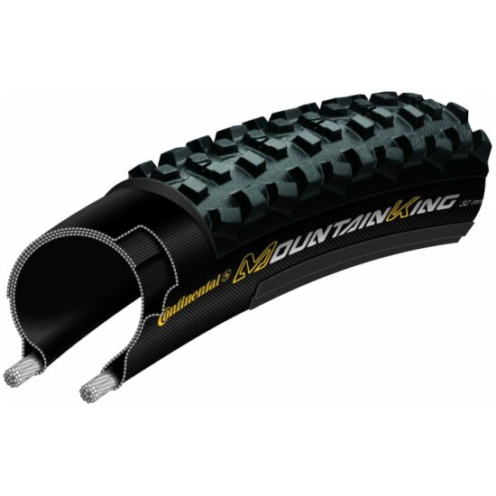 Continental BUB 28X125 CO MOUNTAIN KING CX RS ZW VW Zwart