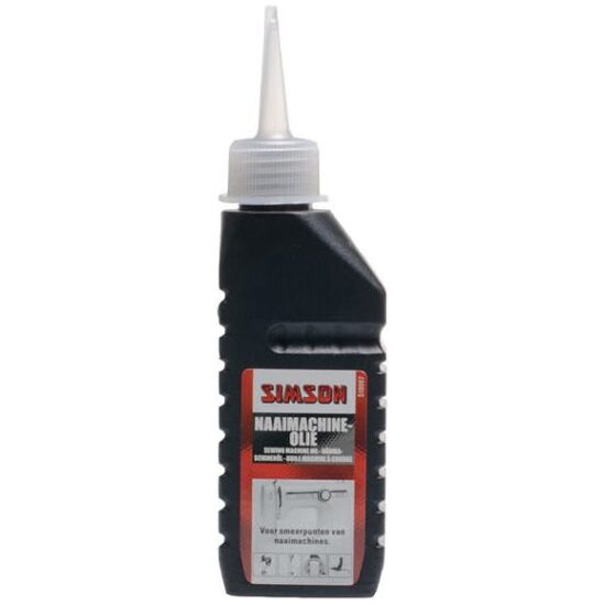 Simson Naaimachineolie ml Zwart