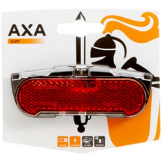 Axa Achterlicht/refl dyn Slim Steady 80mm 6V Ebike Zwart