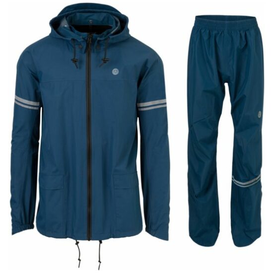 Agu Regenpak Original teal blue, mt.L 43207705 Blauw