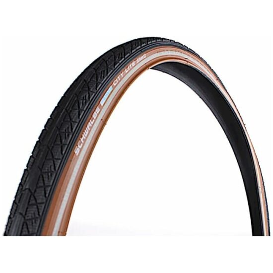 Schwalbe Buitenband Schw City Lite HS357 KGuard bruin/zwart Zwart - Afbeelding 3