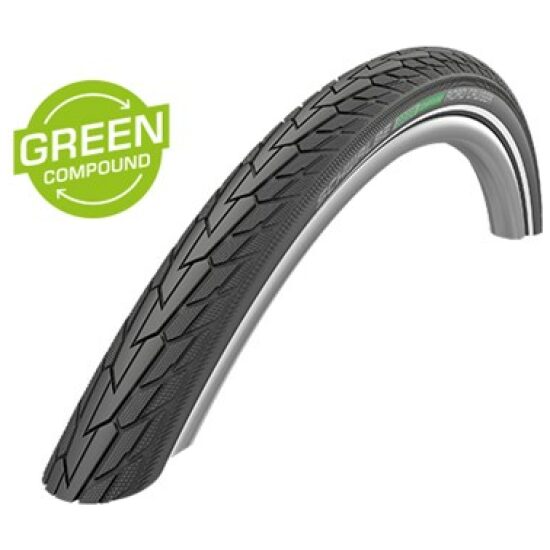 Schwalbe Buitenband 24x1.75 Schw Road Cruiser HS484 KGuard m/refl Zwart