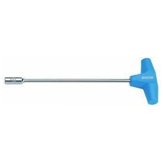 Unior GRS DOPSLEUTEL T MODEL .0MM Zilver/blauw