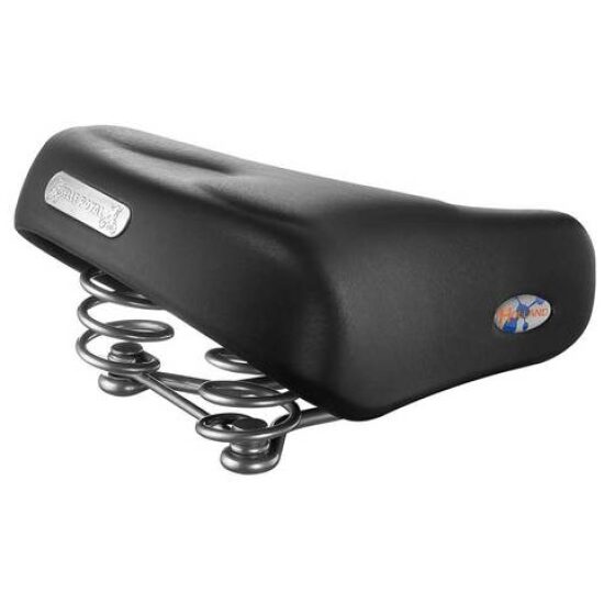 Selle Royal Zadel uni gel SR 82615G Classic Holland m/spiraalveren LxB 247x219 Zwart
