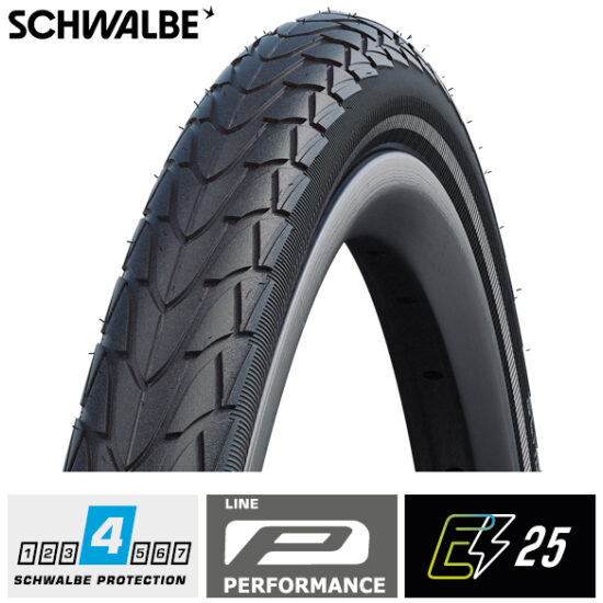Schwalbe Buitenband Schw Marathon Racer HS429 RaceGuard Zwart