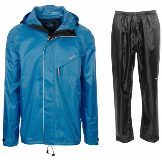 Agu Regenpak Passat/zwart, mt.M 43207704 Blauw - Afbeelding 3