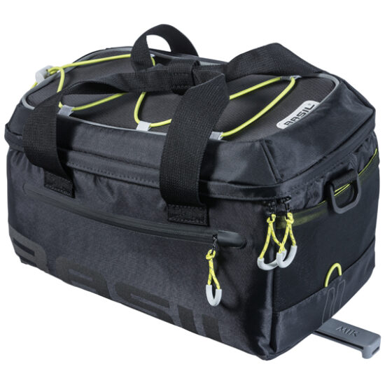 Basil DRAGERTAS BAS MILES MIK ZW/GR Black/Lime