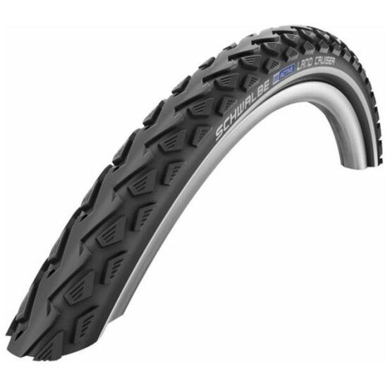 Schwalbe Buitenband 26x2.00 Schw Land Cruiser KGuard z/refl Zwart