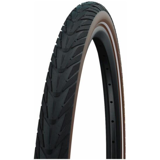 Schwalbe Buitenband 28x1.75 Schw Energizer Plus HS492 GreenGuard bruin/zwart Zwart/Coffee