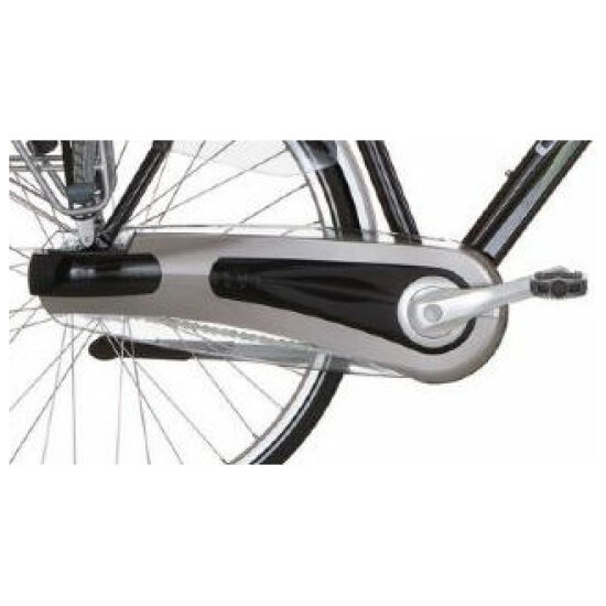 Gazelle Kettingkast 28 Gaz Mildly Geom. 646/396 royalsilver/saffierzwart 518500056
