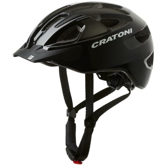 Cratoni Fietshelm Crat C Swift, mt. Uni (53/59) Black Glossy