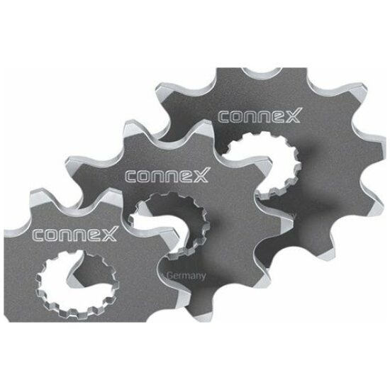 Wippermann Kettingwiel Ebike 10T Pan/Wipp Connex 10zp motorblok Zilver