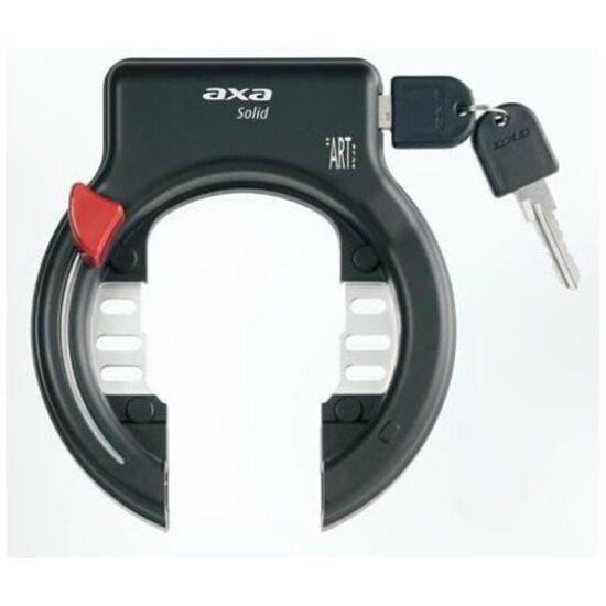 Axa SLOT RING SOLID M/ZELFDE SLEUTEL DS A 20 Zwart