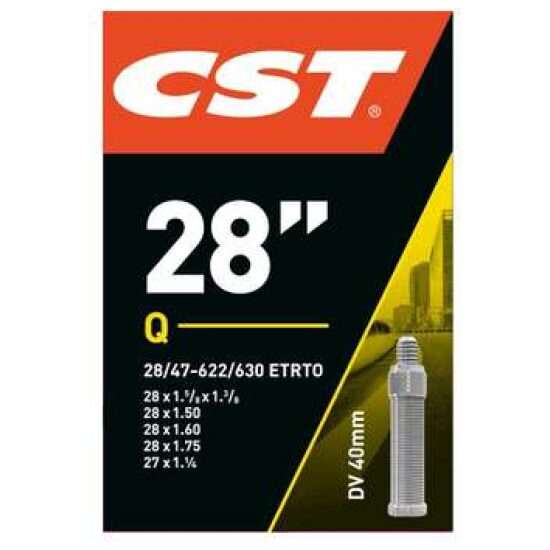 Cst Binnenband 28 28/47-622 DV40 NL ventiel 071702 Zwart