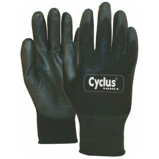 Cyclus Werkhandschoen Cycl Pu-Flex/bruin, mt. 9 / Zwart