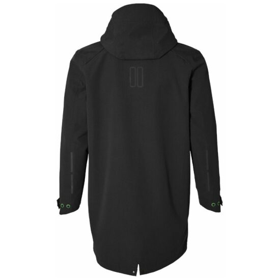 Basil Regenjas Bas Hr Mosse Parka zwart, mt. Jet Black