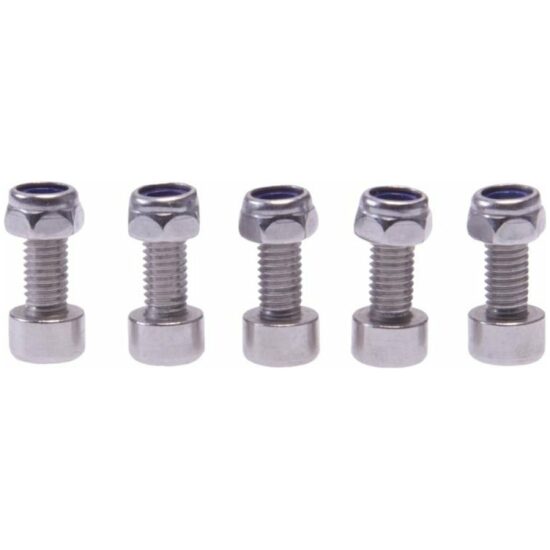 Simson Inbusbout m5x12 + borgmoer rvs 5 stuks