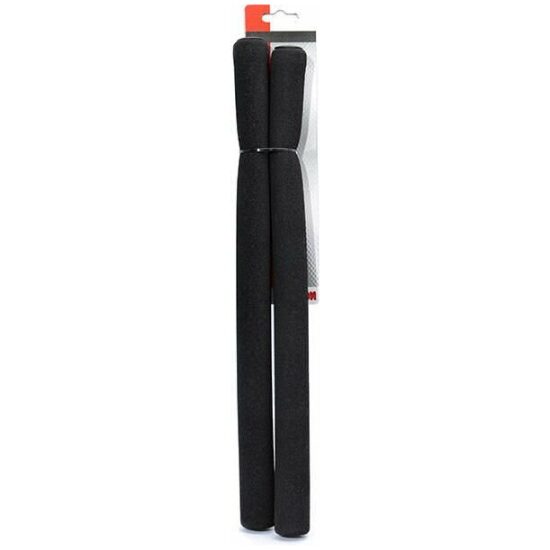 Simson Handv/stuurhoes foam 2x400mm zwart 021481 Zwart-Zwart
