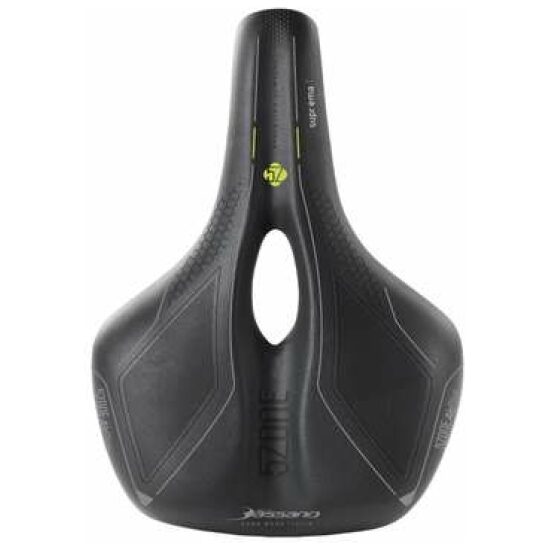Selle Bassano Zadel Uni/Ds SB Volare Suprema 5zone EL Zwart