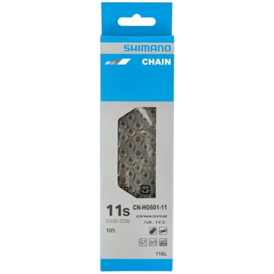 Shimano 11v Ketting race 11V Shim CN-HG601-11 HG-EV/X11 105/Ebike 116S QuickLink Grey
