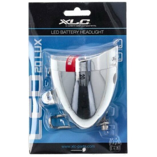Xlc Koplamp batt 1-led Retro 20lux 2500221100 Chroom