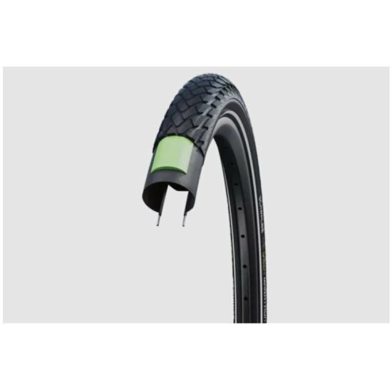 Schwalbe Buitenband 28x1.25 Schw Green Marathon HS420 Gr.Guard Zwart