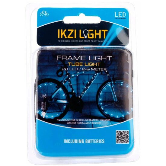 Ikzi Light Wiel-/framelicht Ikzi Tube Light 20led 2.2mtr incl.batt 1491720 Zwart - Afbeelding 2