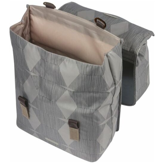 Basil TAS BAS DUBBEL ELEGANCE UB Chateau Taupe - Afbeelding 5