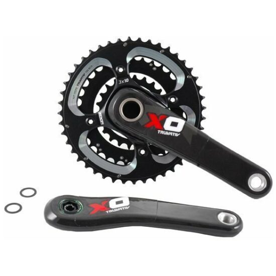 Sram CRANKSTEL X0 GXP 10V CB 170 22/33/44 RED Rood