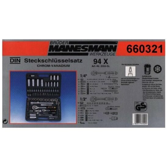 Mannesmann GRS MANN DOPPENDOOS 1/4-1/2 94 DLG 2055