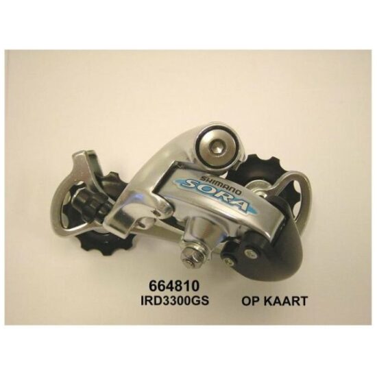 Shimano DERAILLEUR A SH SORA 9V TRIPLE Z/HAAK ZILVER