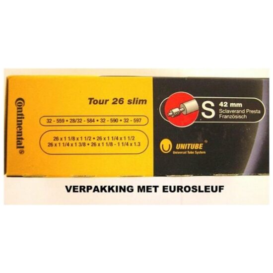 Continental BIB 26X11/8-130 CO SV (42) SLIM Zwart