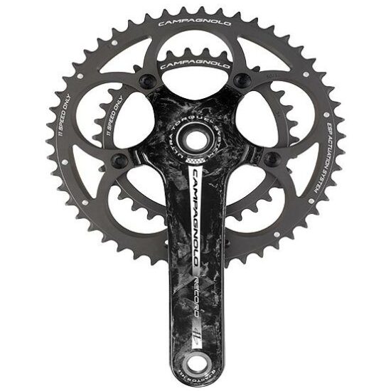 Campagnolo CRANKSTEL CA RECORD 11V CT CARBON 170 34/50 ZWART
