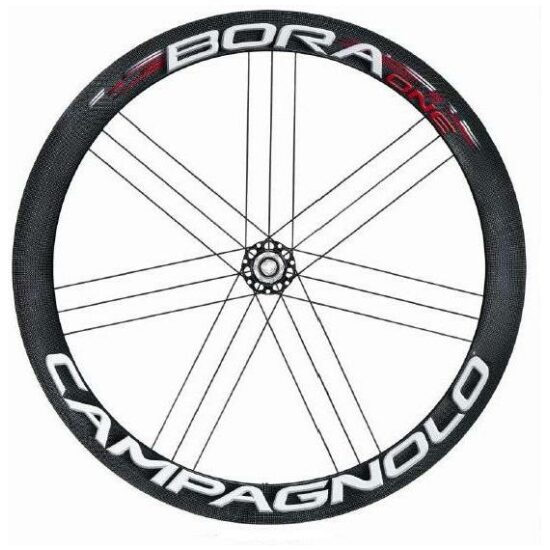 Campagnolo WIEL A 28 CA BORA ONE TUBE CARBON 9/10/11V ZWART