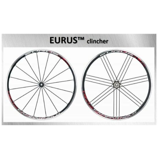 Campagnolo WIELSET 28 CA EURUS 9/10/11V 2010 ZWART