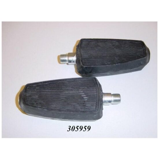 Union PEDAAL 261 VOLRUBBER STEL ZWART