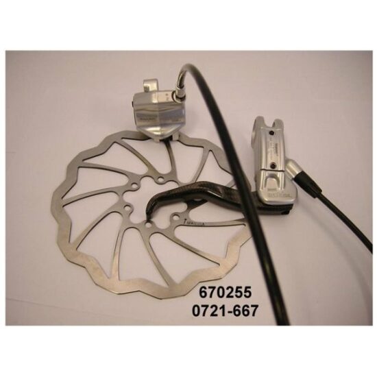 Magura REM ACHTER MAG MARTA SL IS ZI SR160 ZILVER