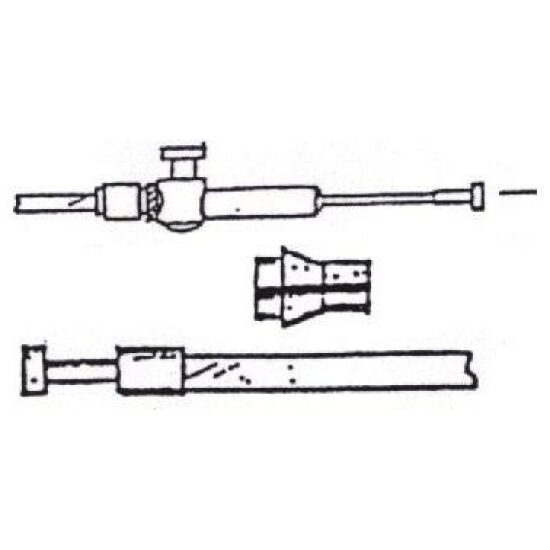 Elvedes KABEL TROMMEL A 6233/29 DOMINO PEER STELBOUT ZWART