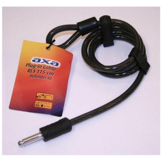 Axa SLOT KABEL DEFENDER RLS INSTEEK 115X10 ZWART