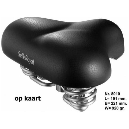 Selle Royal ZADEL SR 8010 ROKKY ZWART