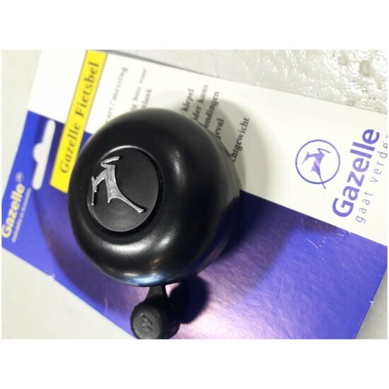 Gazelle Fietsbel messing zwart 445400995