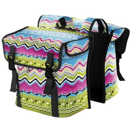 Bobike TAS BOBAG TRIBAL COLOUR GROEN / ROSE / BLAUW / CR