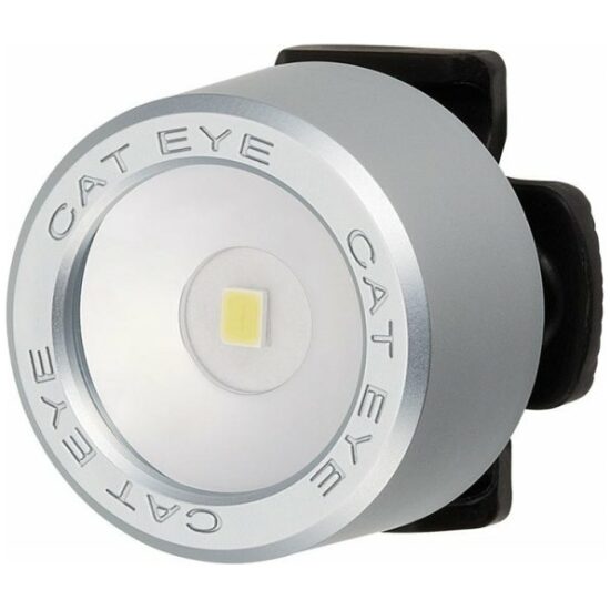 Cateye KOPLAMP CAT LD130F NIMA LED MAT ZILVER