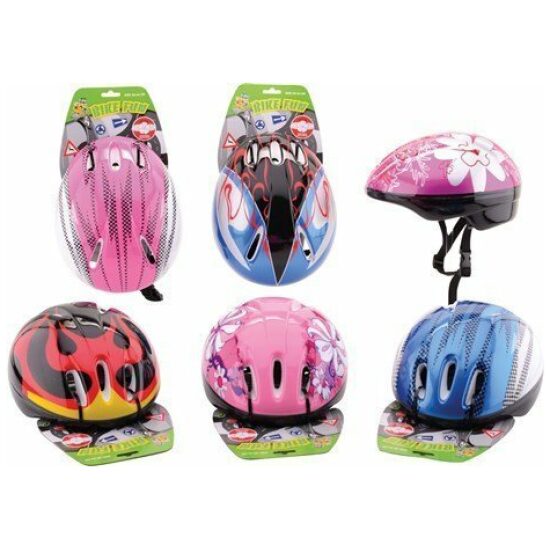 Jt Valhelm kind /BikeF 50-54 div.kleuren sorti 20625