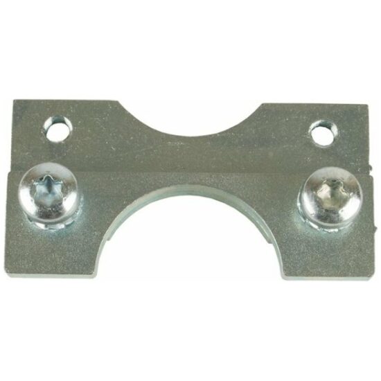 Spinder FIETD PLAAT CR/TO/UR/BA/CO TREKHAAKSTOPPER ZILVER