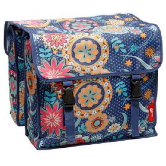 New Looxs TAS FIORI DUBBEL FLORI BLAUW FLORI BLAUW / BLUE