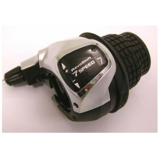 Shimano GRIP SHIFT SH RS43 7V RECHTS ZWART / ZILVER