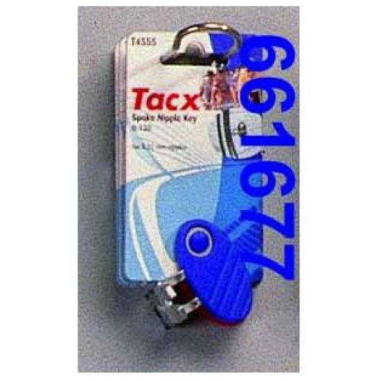 Tacx GRS NIPPELSPANNER 14 3.32MM T4555 BLAUW