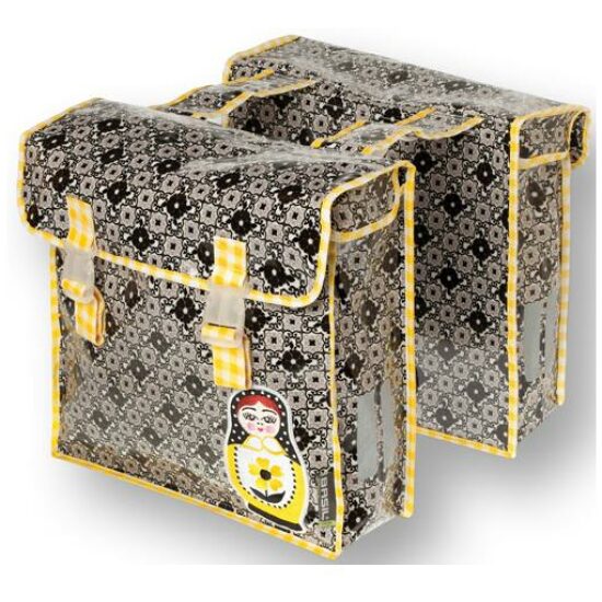 Basil TAS DUBBEL 25L BABOUSHKA GRIJS
